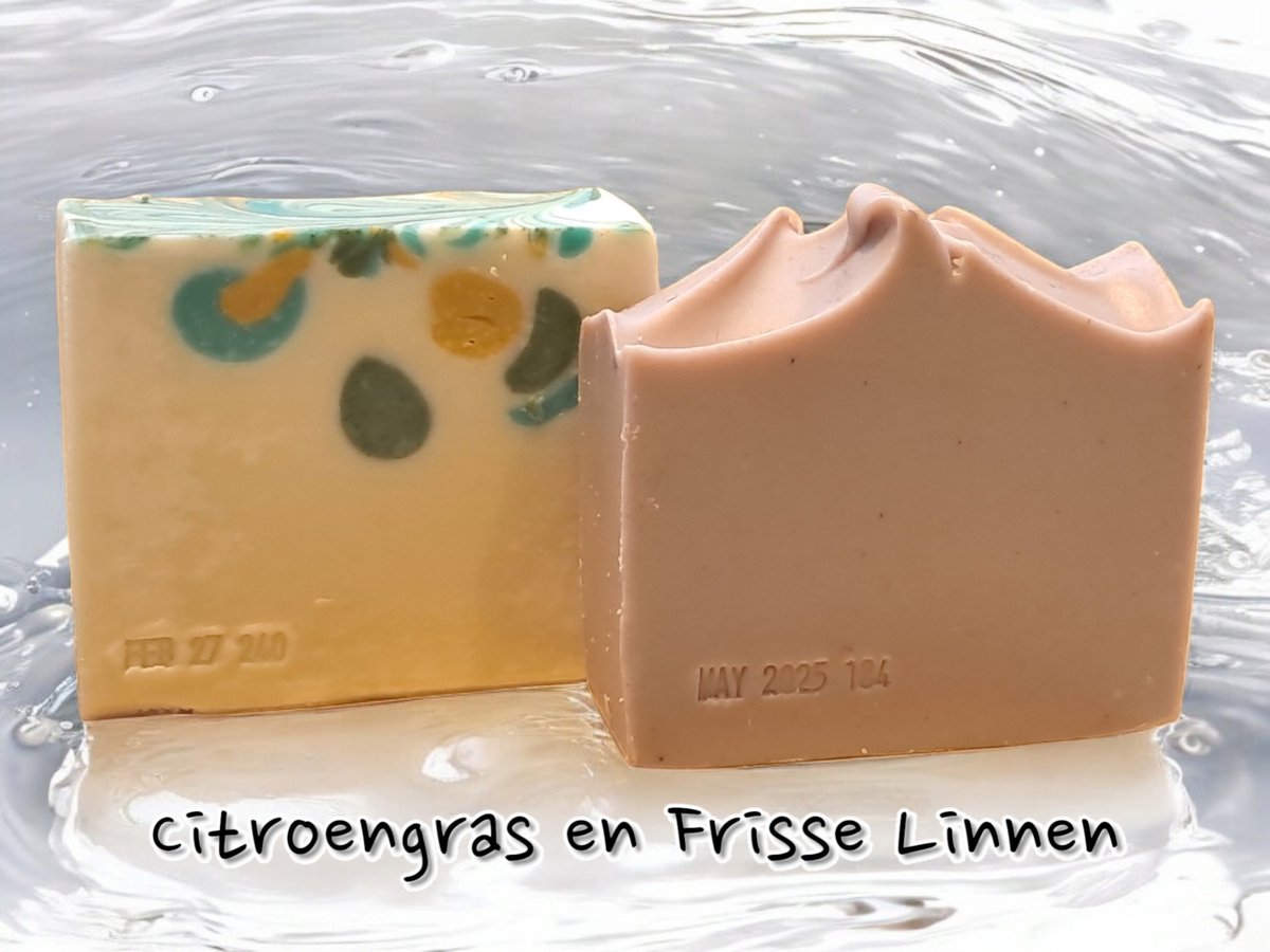 Sjippewinkel - Natuurlijke Bodybar Lichaam – Citroengras & Frisse Linnen – Handgemaakte Zeep – Vegan & Plasticvrij