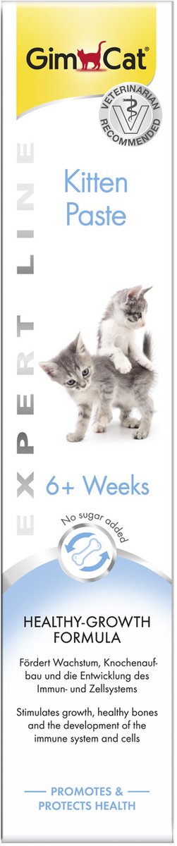 50 g GimCat Kitten Paste + 40 g Kitten Tabs gratis! - GimCat Kitten Paste + Kitten Tabs