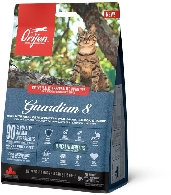 Foto: Orijen whole prey kattenvoer guardian 8 340 gr