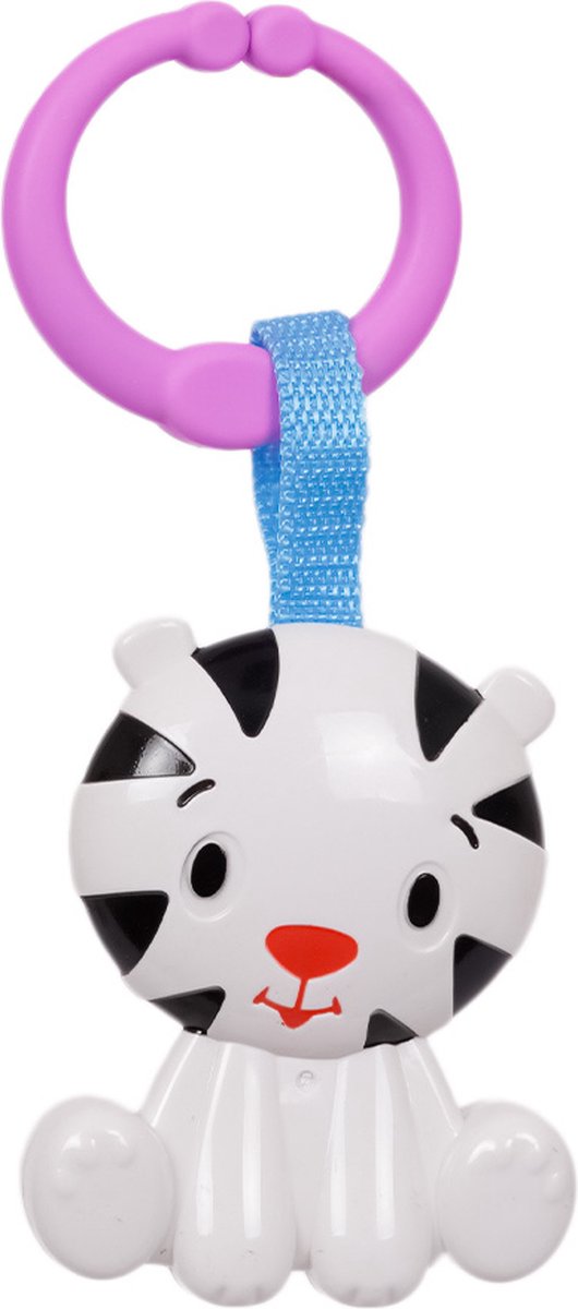 Speelgoedtopdeals - Rammelaar Hangspeeltje Buggyspeeltje - Tijger