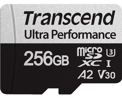 Transcend microSDXC A2 340S - 256GB - Geschikt voor Nintendo Switch