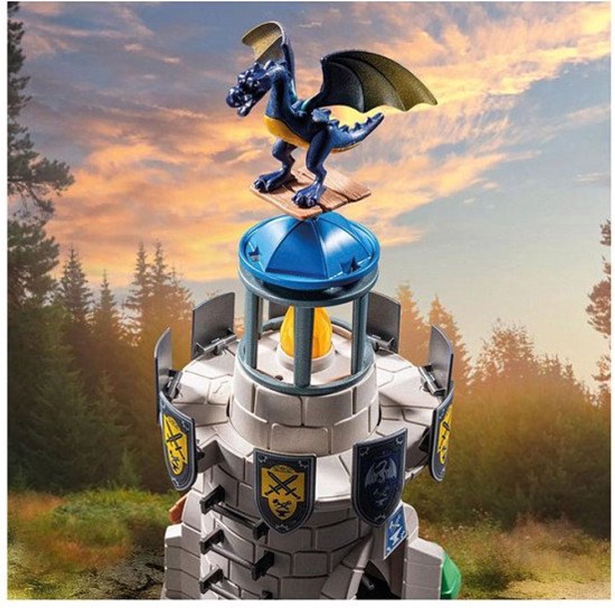 PLAYMOBIL Novelmore Riddertoren met smid en draak - 71483 — afbeelding 16