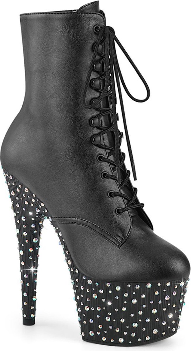 Pleaser STARDANCE-1020 Plateau Laarzen 37 Shoes Zwart
