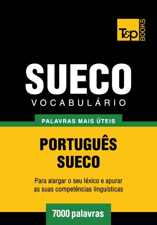 Vocabulário Português-Sueco - 7000 palavras mais úteis - cover