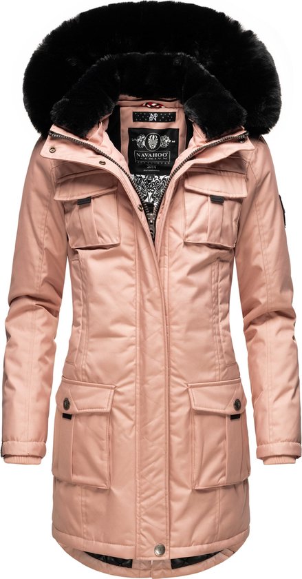 Navahoo Dames winterjas met afneembare capuchon en extra