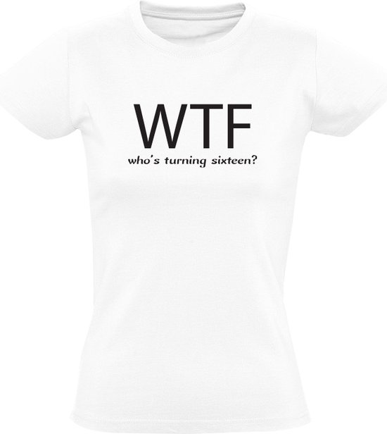 Who's Turning 18 Dames T-shirt - feest - wensen - jarig - achttien - balonnen - geluk