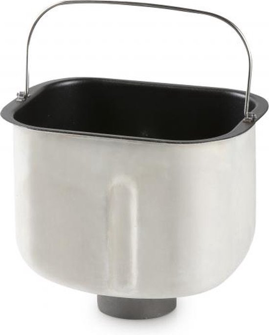Uitneembare bakvorm met handvat voor een broodmachine.
