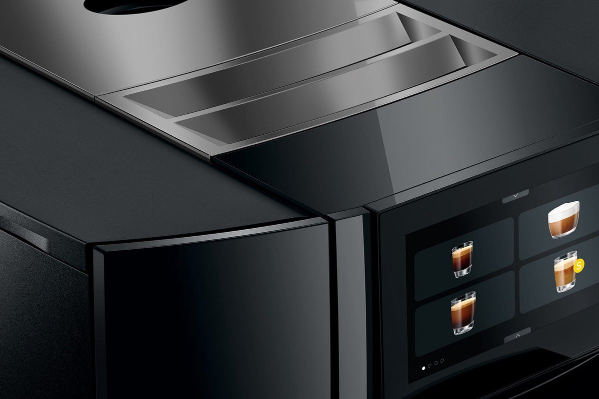 JURA J10 Piano Black - volautomatische espresso met cold brew thumbnail 4