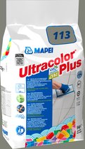 Mapei Ultracolor Plus Voegmortel - Waterafstotend & Schimmelwerend - Kleur 113 Cementgrijs - 5 kg