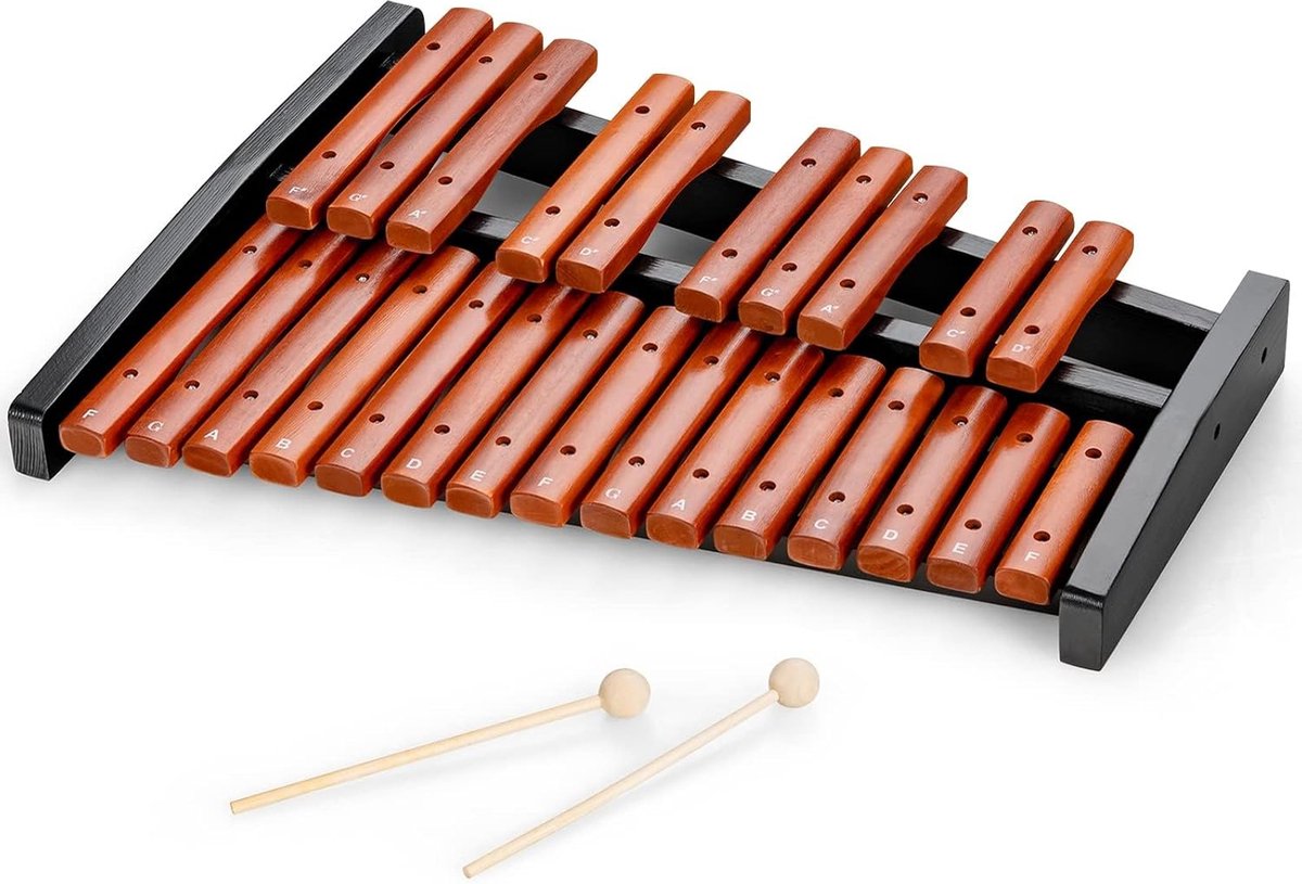 LIEKE Xylofoon hout 15 tonen klokkenspel muziekinstrument cadeau voor