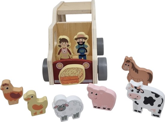Vormenauto Boerderijdieren van Fisher Price — afbeelding 4
