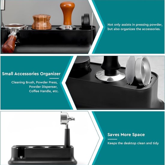 Espresso Station de Tamponnage Organisateur pour 58mm 54mm 51mm