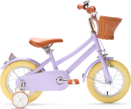 Generation Hip Kinderfiets 12 inch - Lila - Fiets voor kinderen van 2 tot 4 jaar