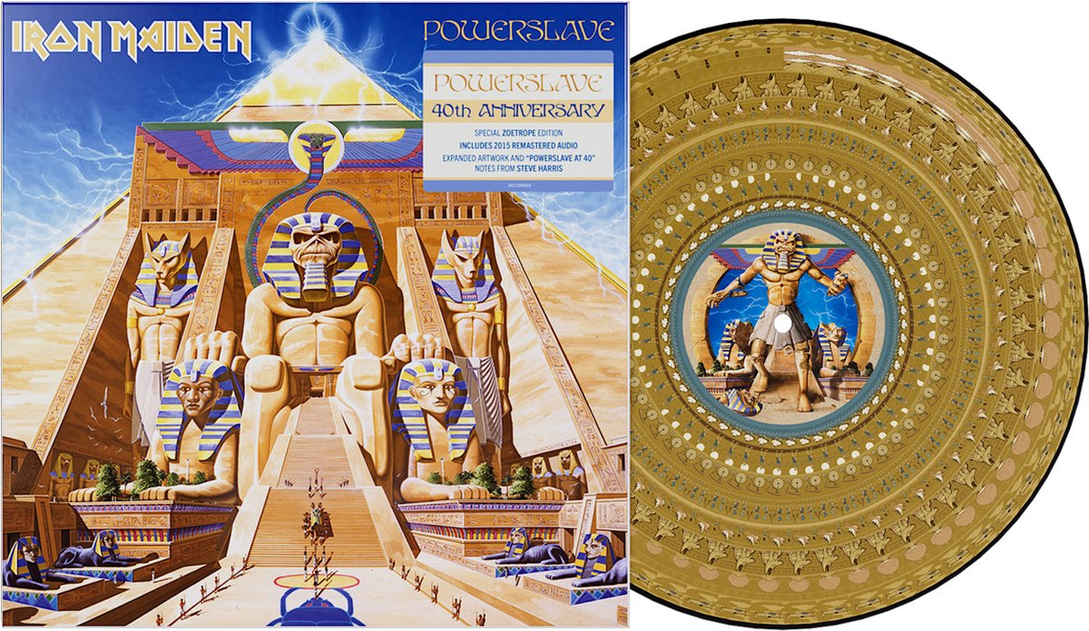 Iron Maiden - Powerslave (40th Anniversary Zoetrope Edition)