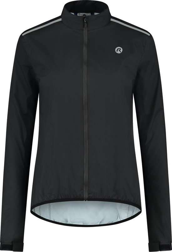 Rogelli Core Regenjas - Fietsregenjack - Dames - Zwart - Maat M