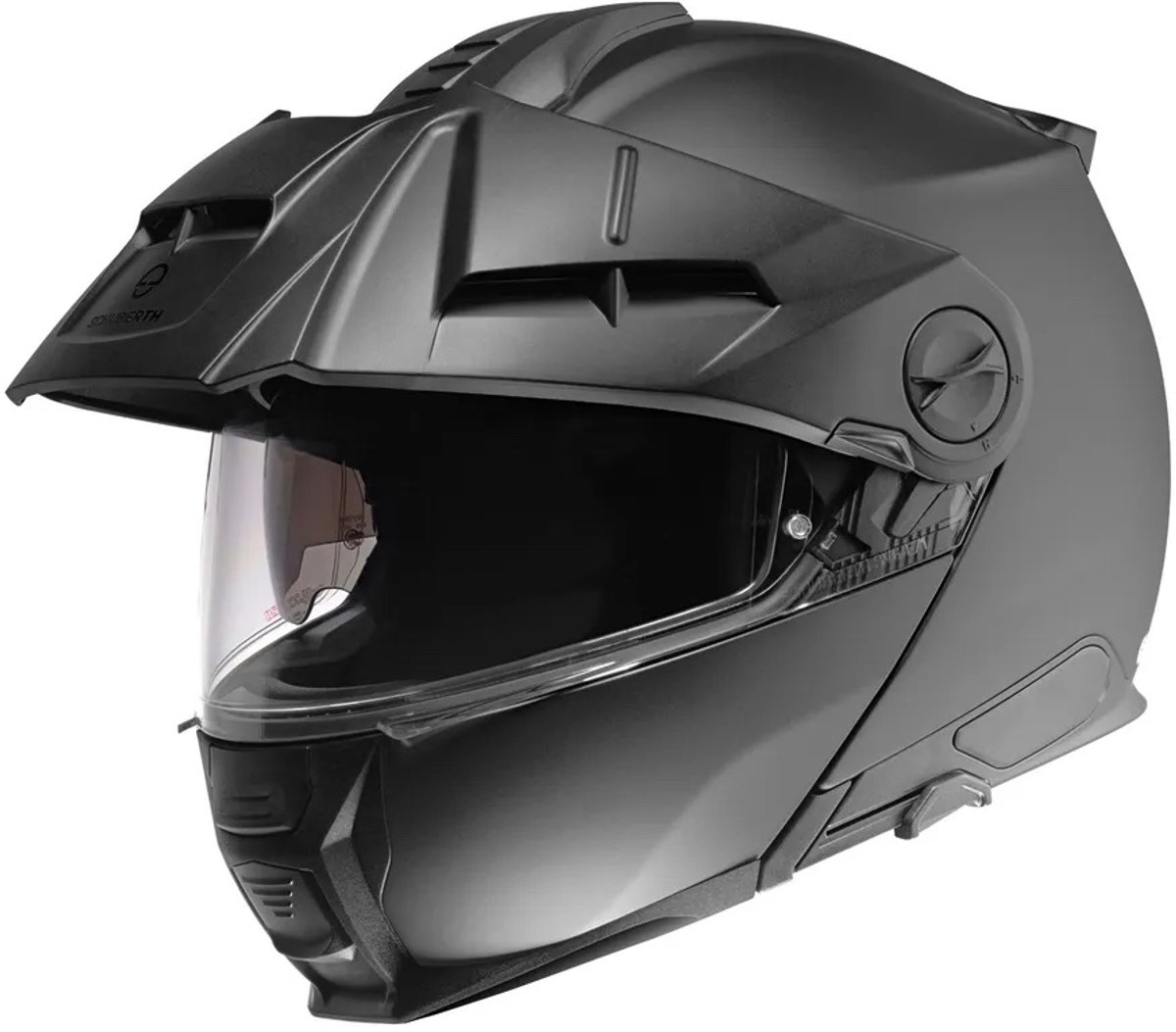 Schuberth E2 Mat Zwart Systeemhelm - Helm