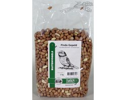 Tijssen goed voor dieren - Buitenvogelvoer - Pinda Gepeld - 1 KG - 1ST