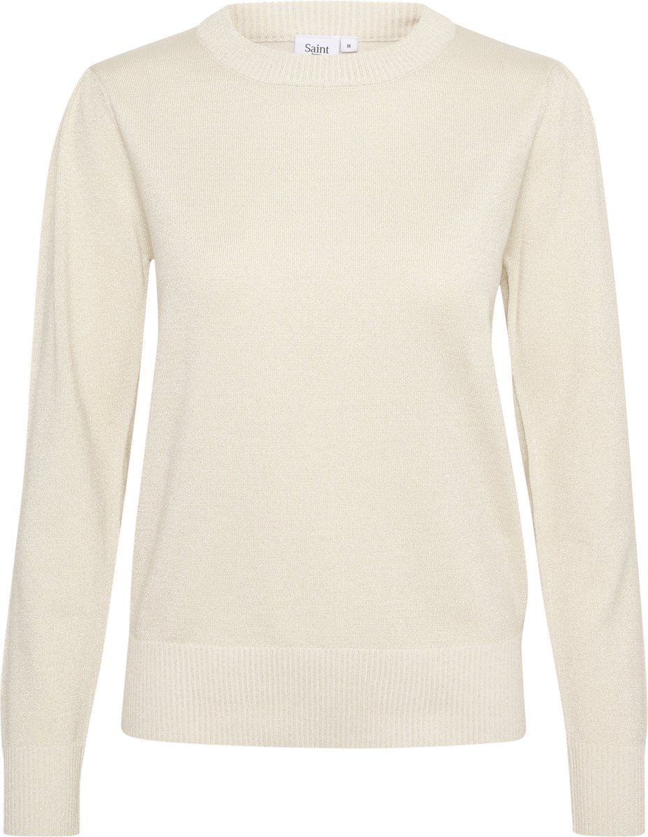 Saint Tropez KilaSZ LS Shimmer Trui - Ice