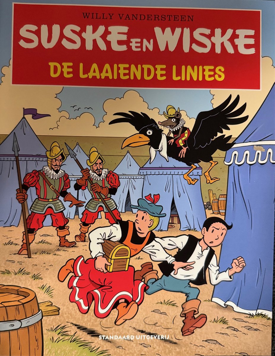Suske en Wiske - in het kort 32 - De laaiende linies