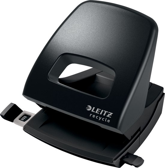 Leitz NeXXt Gerecyclede Perforator - Perforeert Tot 30 Vel - Zwart