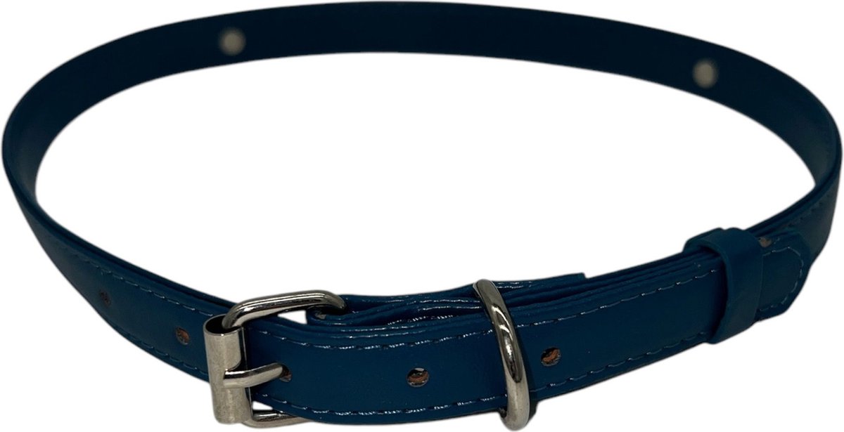 Goedkoopste Collar/Halsband - Blauw - BDSM - Diameter 17 CM - Lengte 60 CM - Breedte 1,5 CM