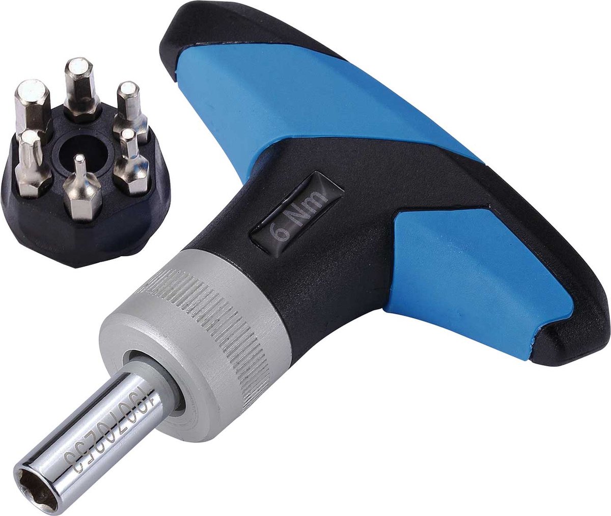 BBB Cycling TorqueFix 6Nm Momentsleutel Fietsgereedschap – Inbussleutel Fiets – Klikmechanisme – Momentsleutel Fiets - Torque Wrench – BTL-119