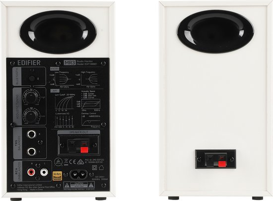 Edifier MR3 - Studio monitor speakers met Bluetooth / Wit