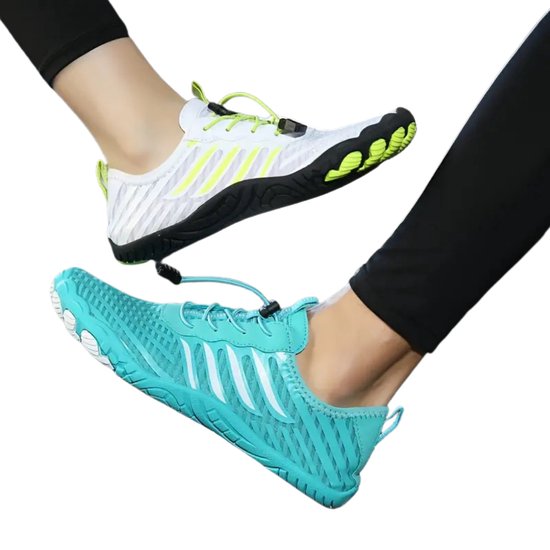 Bovista Waterschoenen Voor Kinderen & Volwassenen - Aqua Shoes - Aquaschoenen - Afzwemschoenen - Zwemles Schoenen - Grijs - 42.5