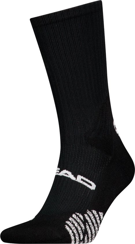 Padel Crew sokken 1-paar - Tennis sokken - 42 - Zwart
