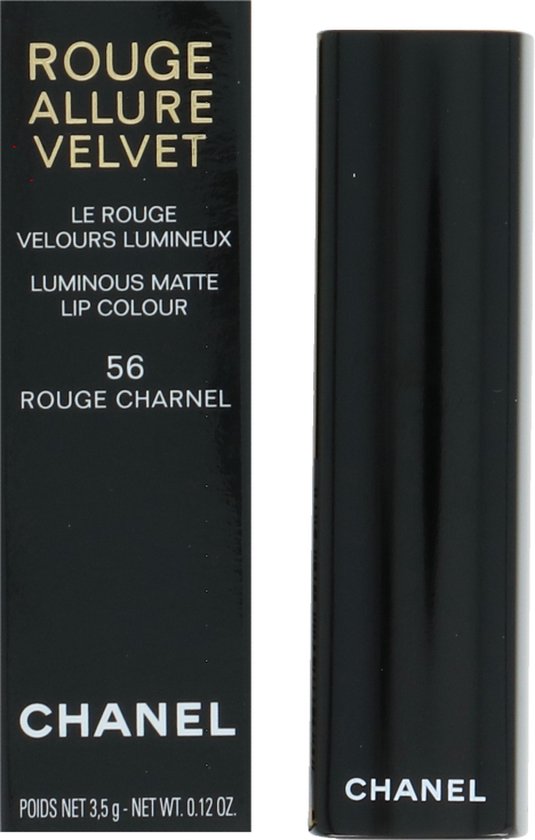 Chanel Rouge Allure Velvet Matte Lipstick Lippenstift - 56 Rouge Charnel