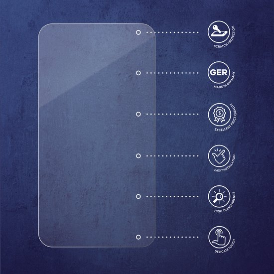 Savvies - Screenprotector voor Garmin D2 Mach1 Pro - Folie Beschermfolie transparant (6 Stuks)