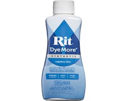 Rit Dyemore Sapphire Blue - Voor synthetische stoffen - Rit