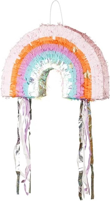 Pinata regenboog - rainbow - 50 x 33 x 10 centimeter