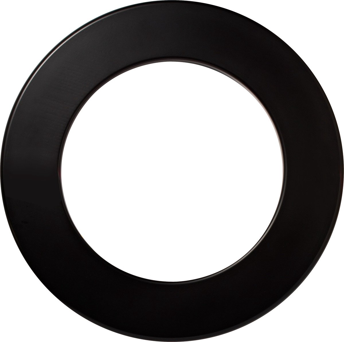 PU Rubberen Dartbord Bescherm Surround Ring Beschermingsring Dartsurroundring 66,5 cm Zwart - ThysToys