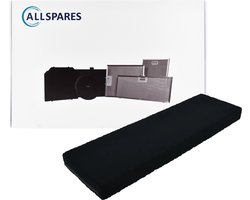 AllSpares Koolstoffilter voor Afzuigkappen geschikt voor Novy Monoblock 7900055 (390x117x30mm)