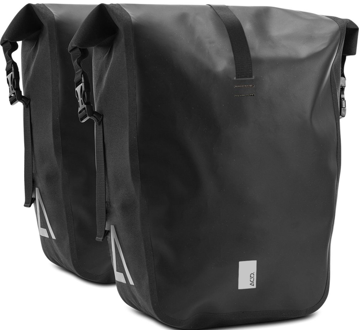 Acid Fietstas Pure 20/2 CILink - 20 L x 2 - Afneembare Fietstas - Fietstassen Dubbel - Tas Fiets - Waterdichte fietstassen - Fietsaccessoires - Zwart