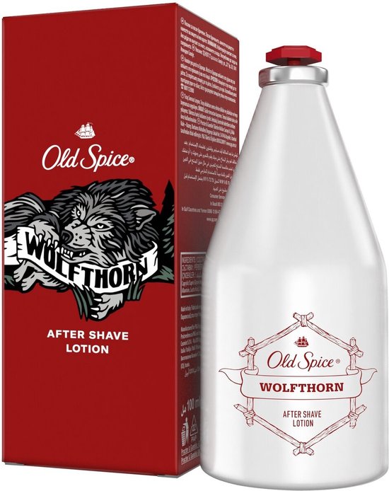 Old Spice Wolfthorn after shave lotion 100ML bol