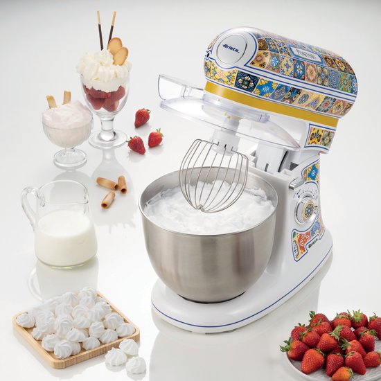 Ariete Positano 1588 - Italiaans design keukenmachine - 5.5 liter - 3 accessoires - 2400 Watt - 7 snelheden van Ariete — afbeelding 5
