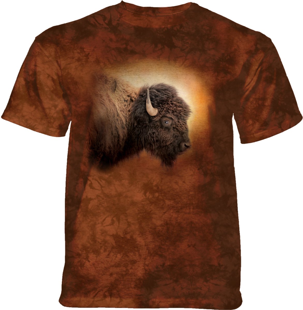 T-shirt Bison Sunset M