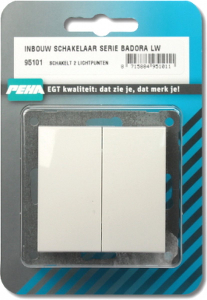 SCHAKELAAR SERIE BADORA LW inbouw