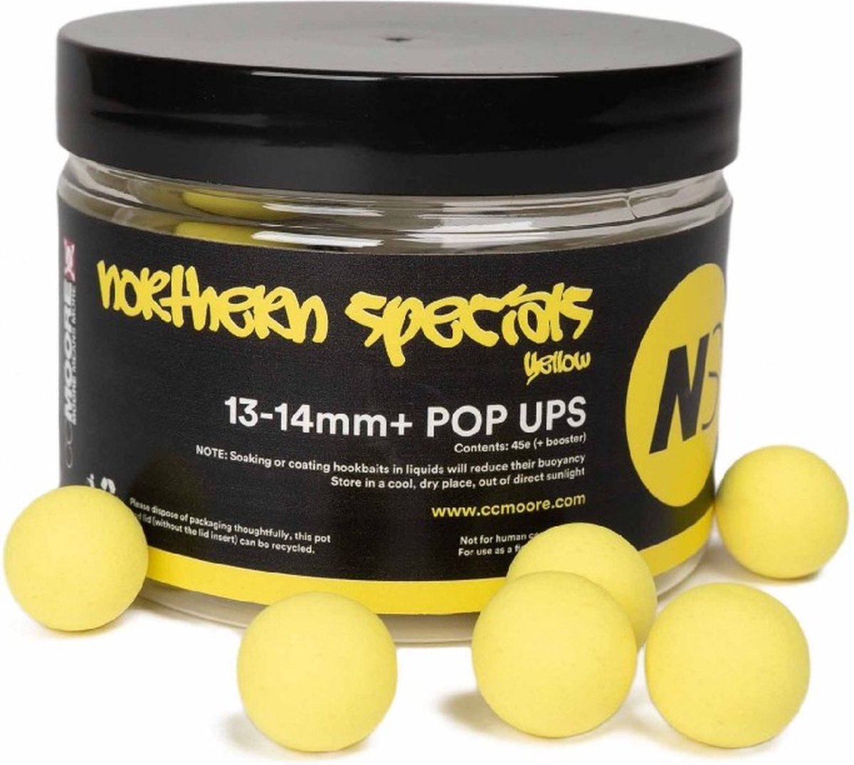 CC Moore NS1 Pop Ups+ Yellow 13-14mm