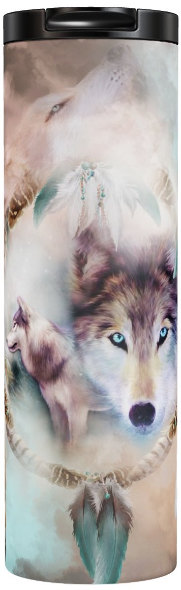 Wolf Dreams Of Peace Wolves - Thermobeker 500 ml