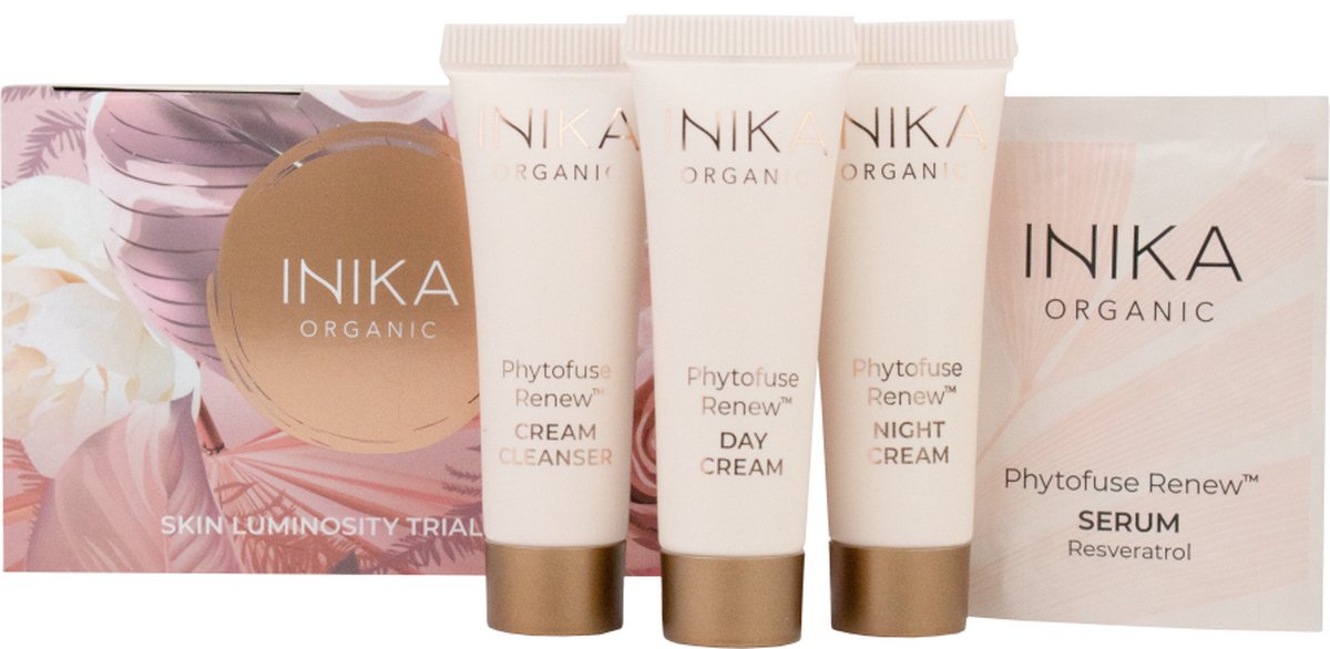 INIKA Organic Skin Luminosity Trial Regime - proefpakket skincare
