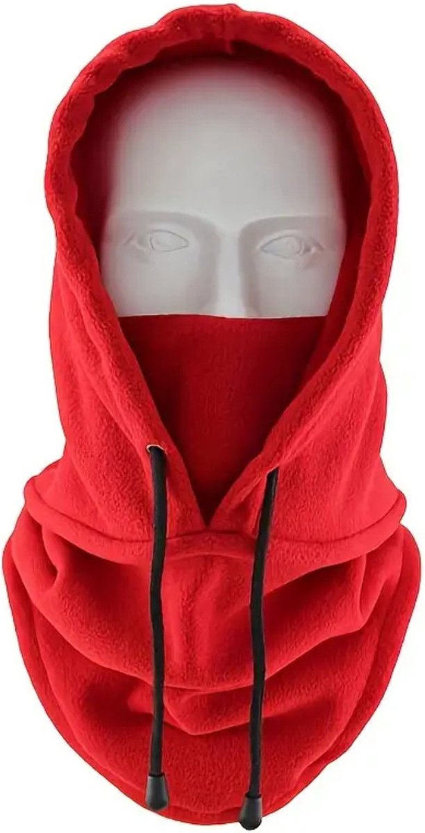 Livano Winter Masker Balaclava Ski Mask Ski Masker Bivakmuts Full Face Mask Rood