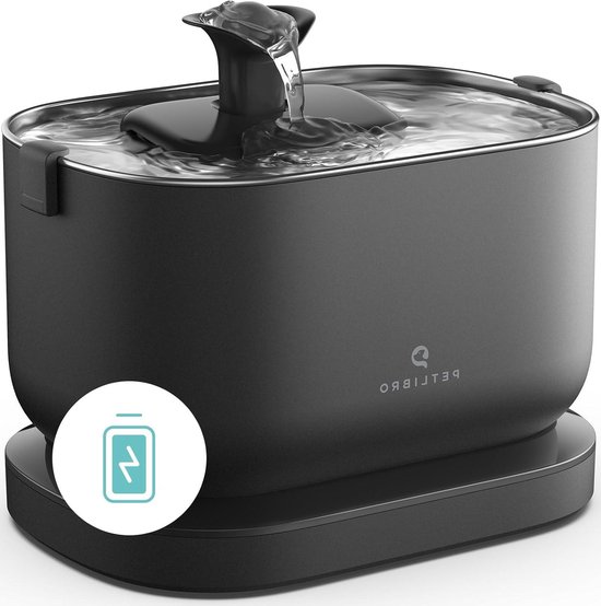 Petlibro - Automatische Drinkfontein Kat - 2.5 l - Wit - 1x23.3x1 cm