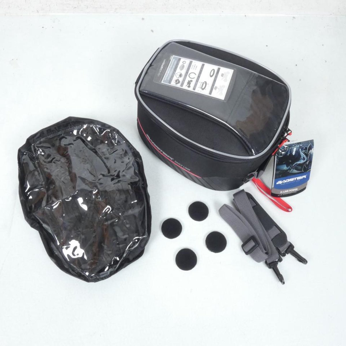Sacoche de réservoir D-LINE POWER 7L LOCK’N START Bagster pour moto Yamaha Neuf