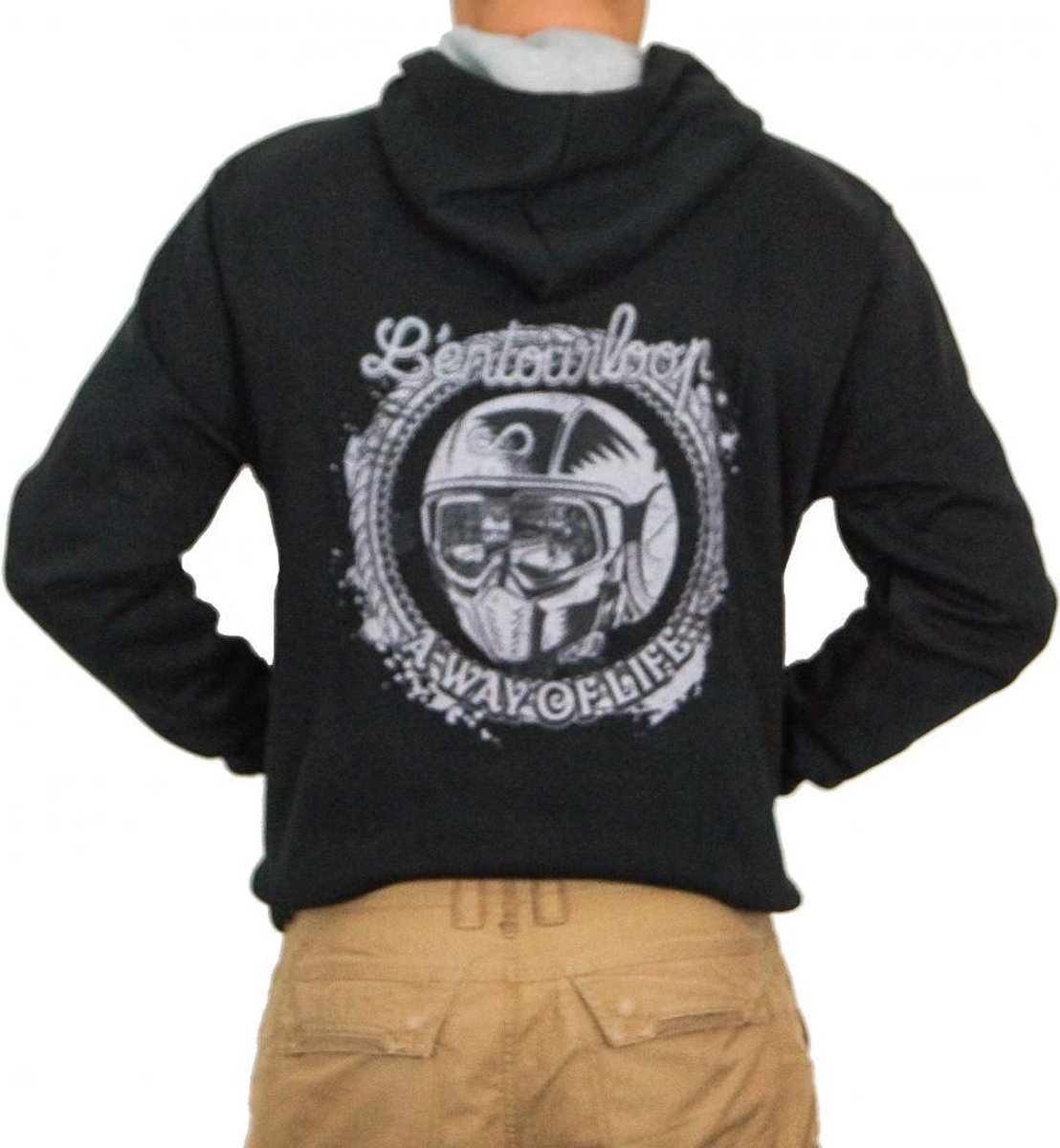 Sweat L Entourloop Motorcycle pour Homme L Entourloop Motorcycle Taille S MASK / EN-SHM-MA-BG-S Neuf