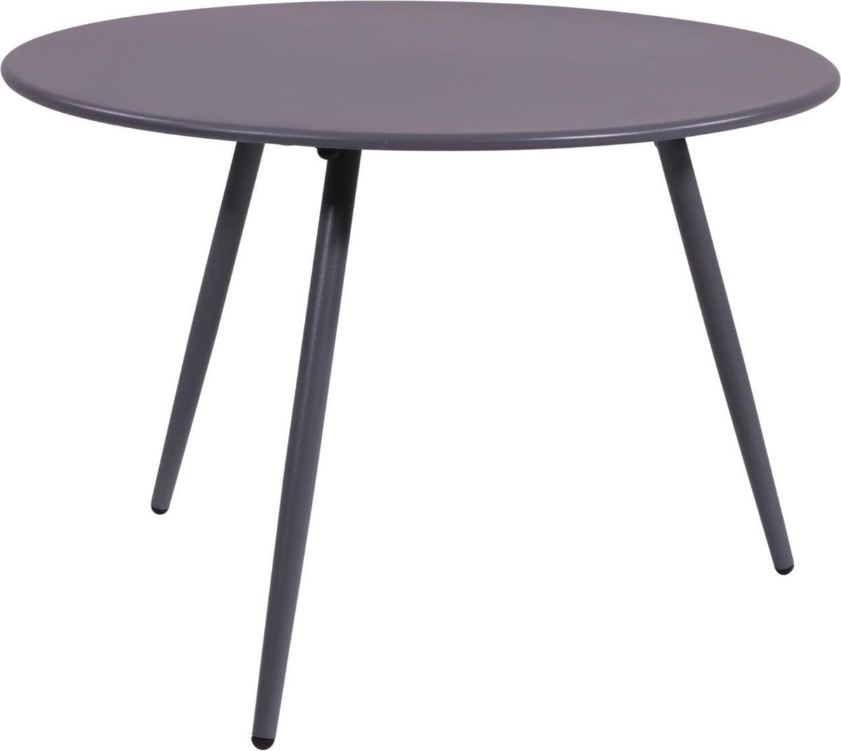 Lesli Living Table d'appoint Rafael - 60x41 cm - Gris