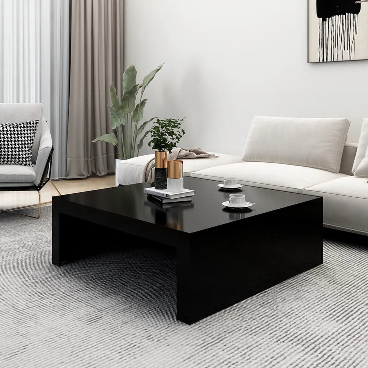 vidaXL - Rechthoekige Salontafel - Oud hout - Bewerkt hout - 100x49