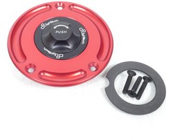 Tankdop Lightech Racing rood voor motor Suzuki 450 GS 1980-88 Nieuw